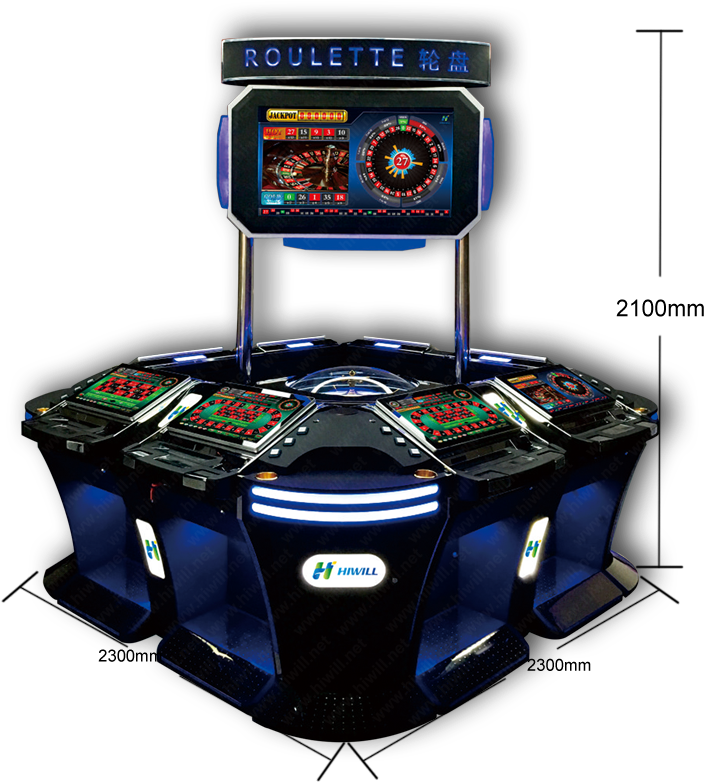 Electronic Multiplayer Roulette Machine