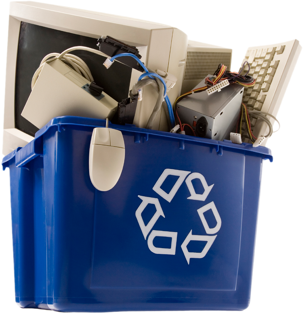 Electronics Recycling Bin