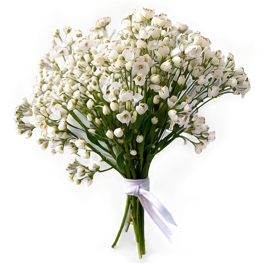 Elegant Baby's Breath Spray Png 60