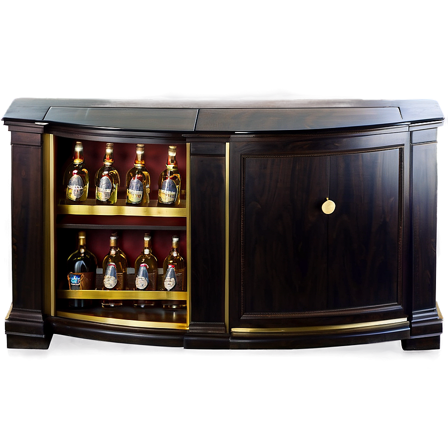 Elegant Bar Cabinet Png Ldh86