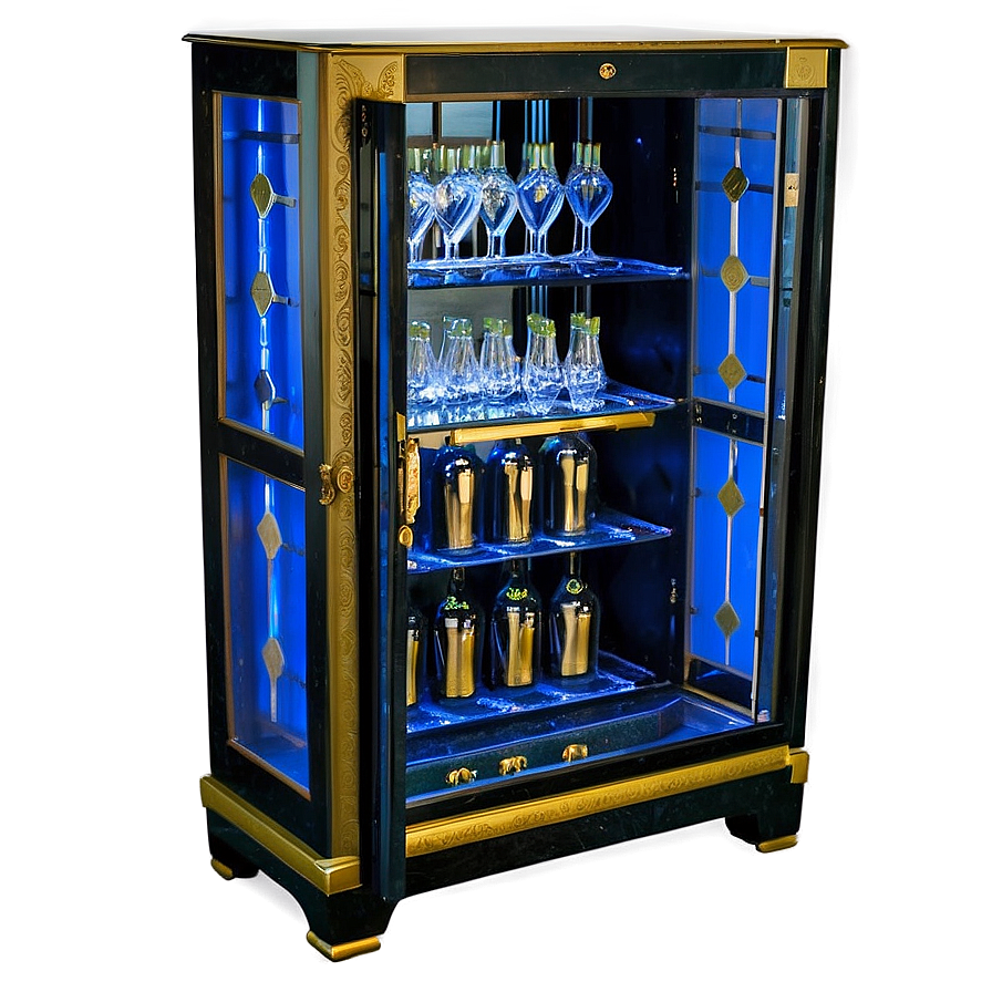 Elegant Bar Cabinet Png Smb11