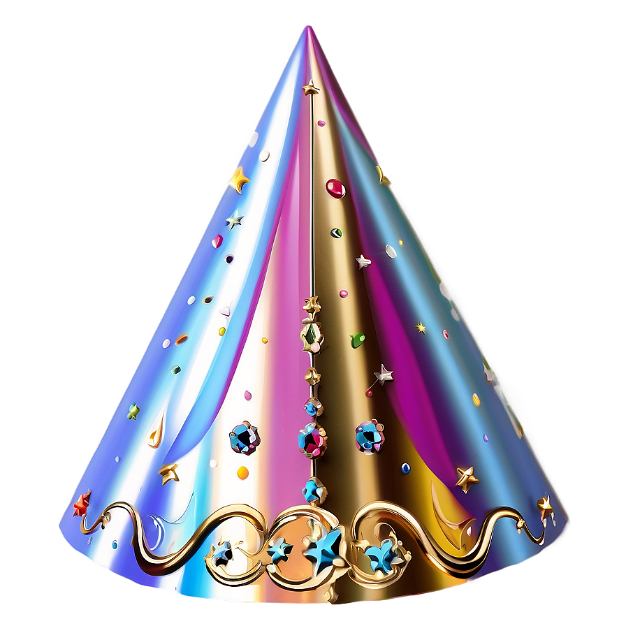 Elegant Birthday Hat Png 05042024
