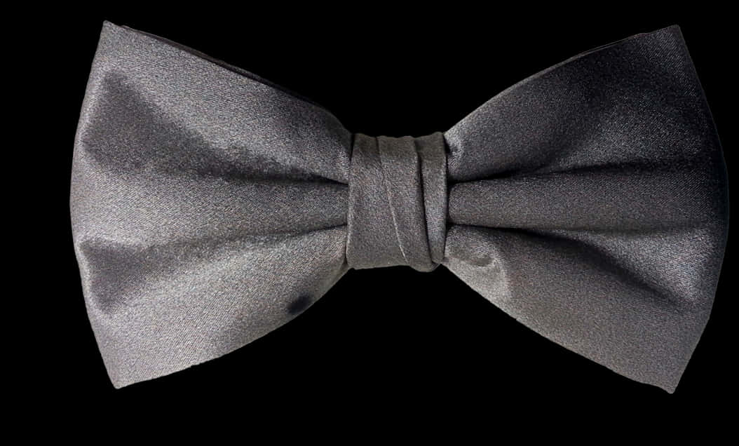 Elegant Black Bow Tie