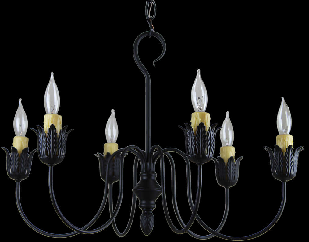 Elegant Black Chandelier