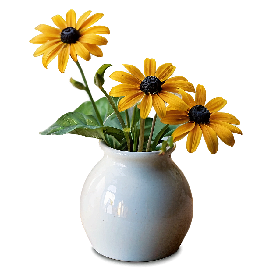 Elegant Black Eyed Susan Arrangement Png 06282024