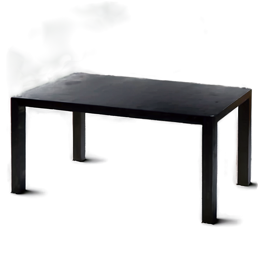 Elegant Black Table Png 06262024