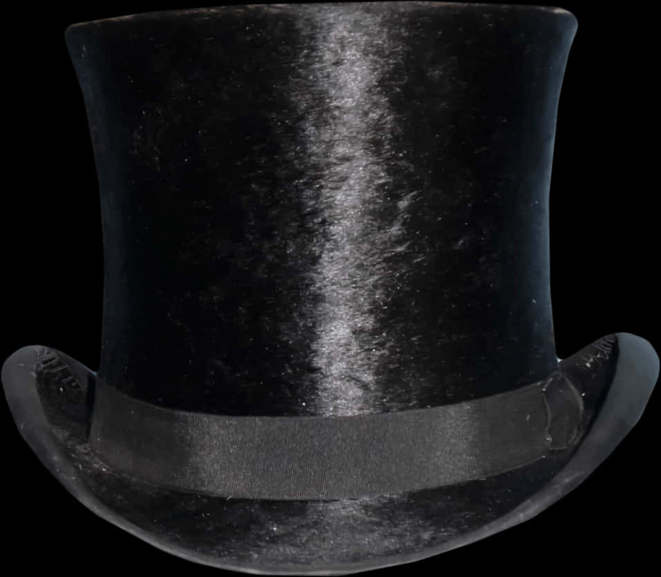 Elegant Black Top Hat
