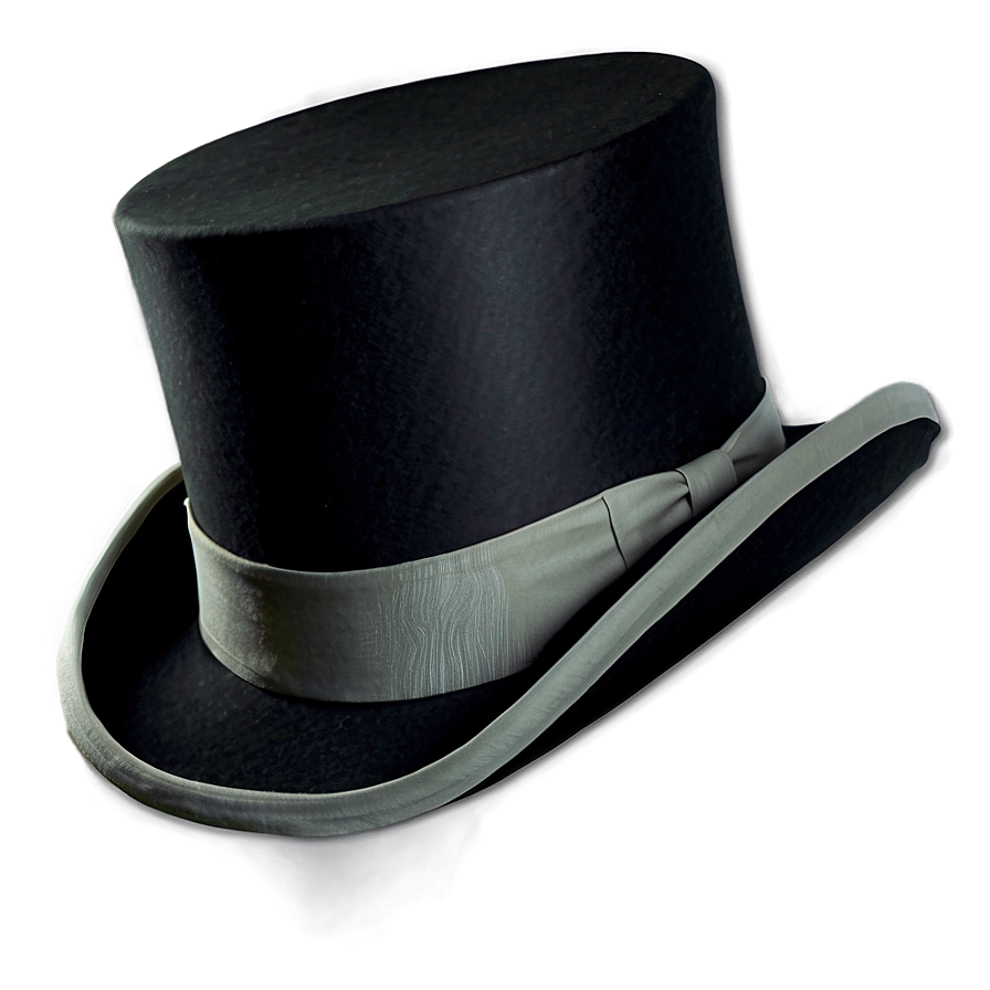 Elegant Black Top Hat Png Sxa93