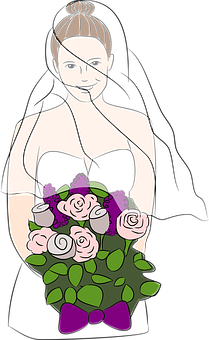 Elegant Bride Illustration