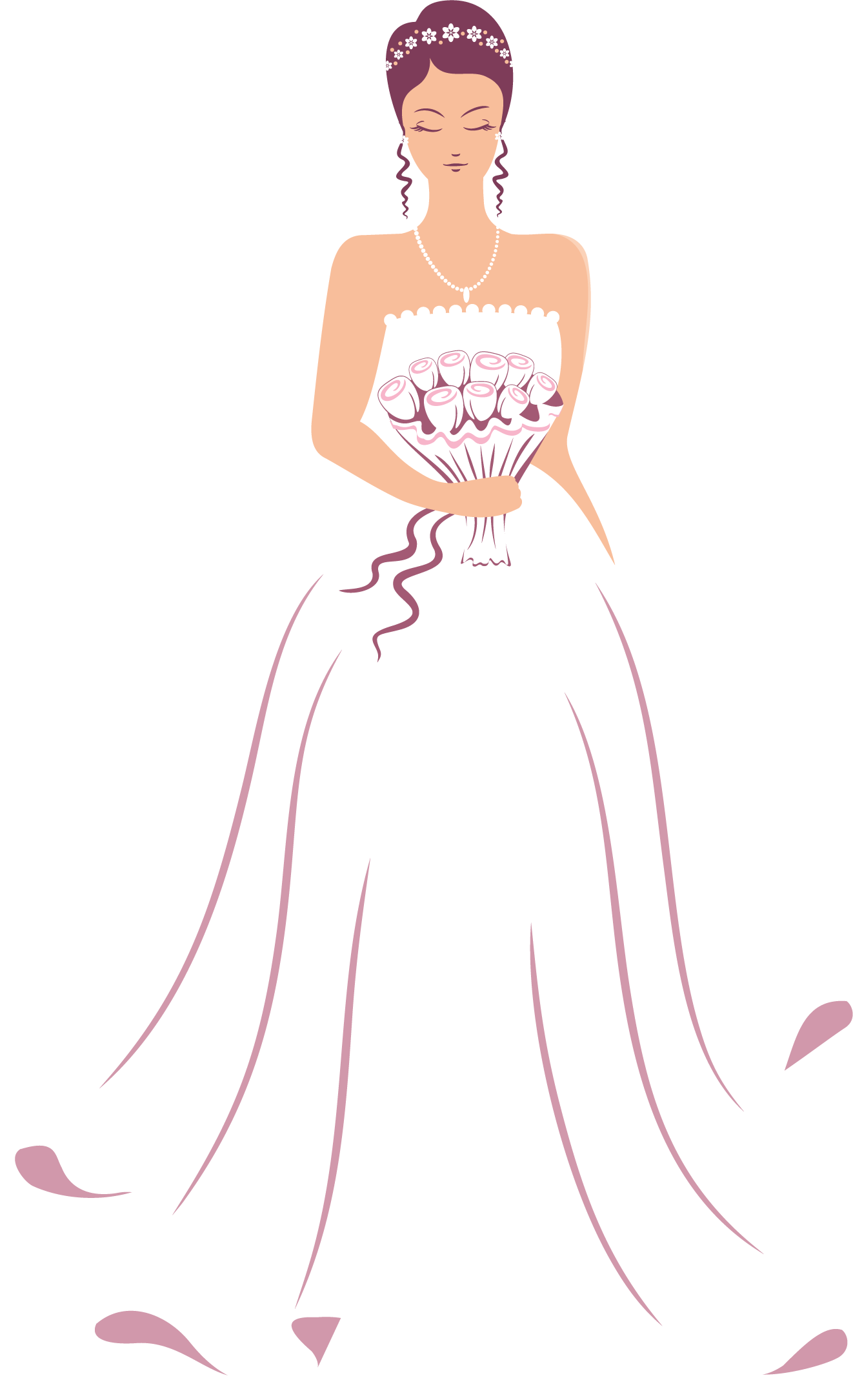 Elegant Bride Illustration