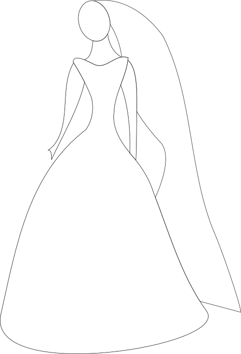 Elegant Bride Silhouette