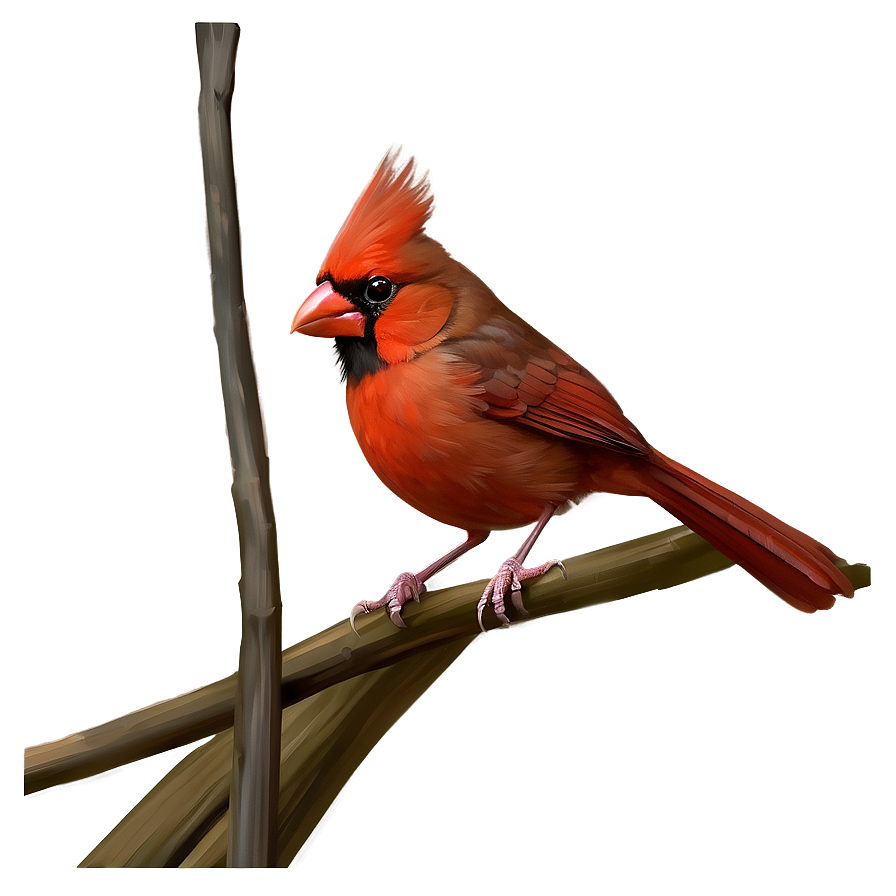 Elegant Cardinal Png 05242024