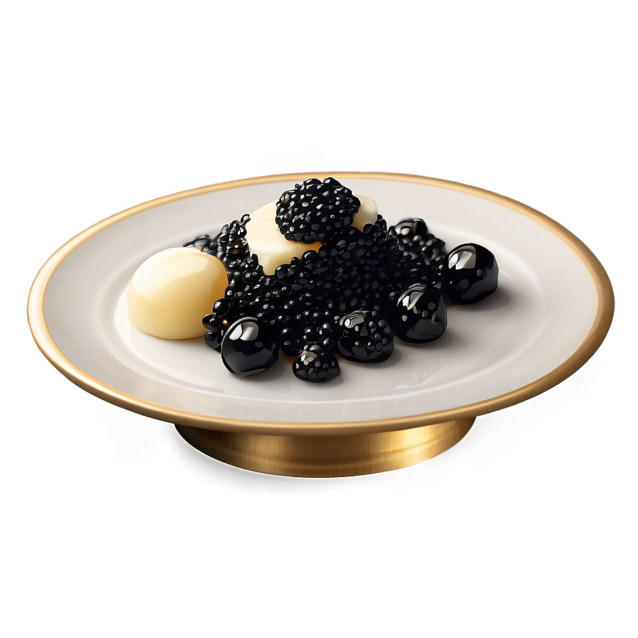 Elegant Caviar Setting Png 35