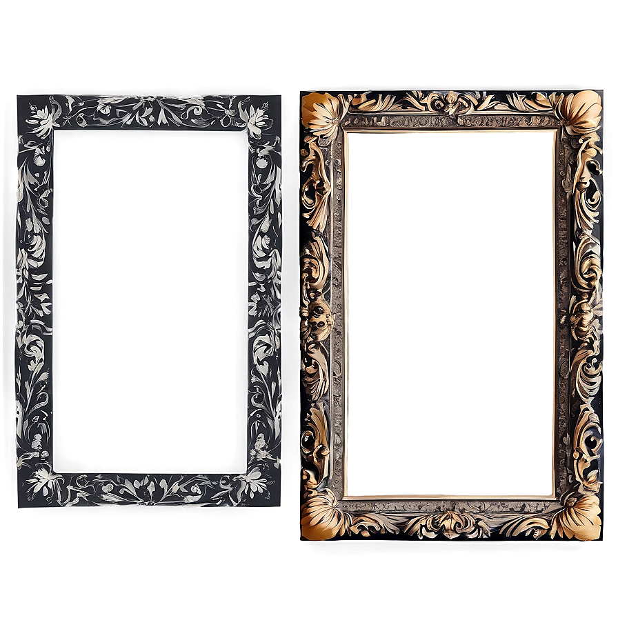 Elegant Certificate Frame Png Qfr69