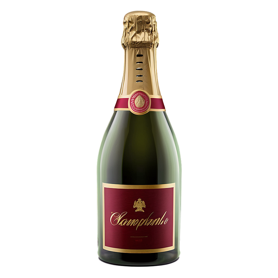 Elegant Champagne Bottle Png For Download 61