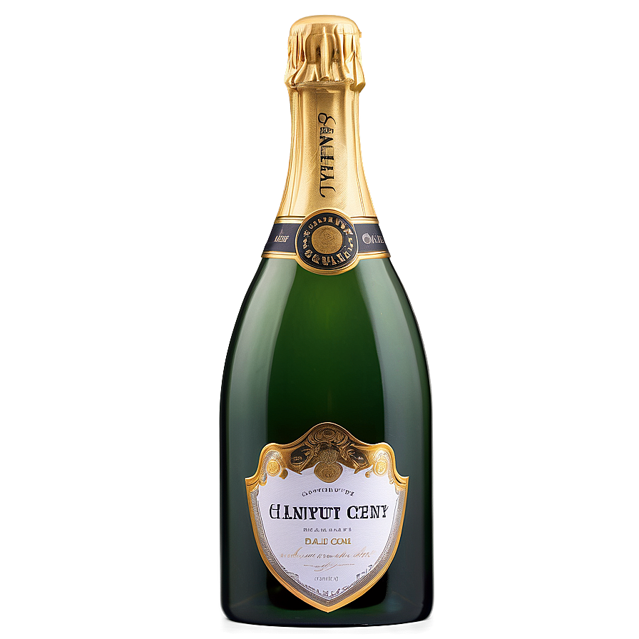 Elegant Champagne Bottle Png Free For Download 63
