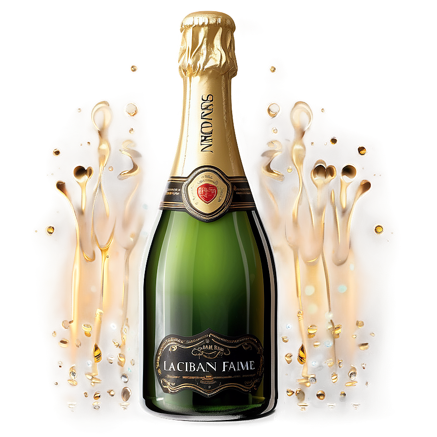Elegant Champagne Bottle Png Free For Download Sxl35