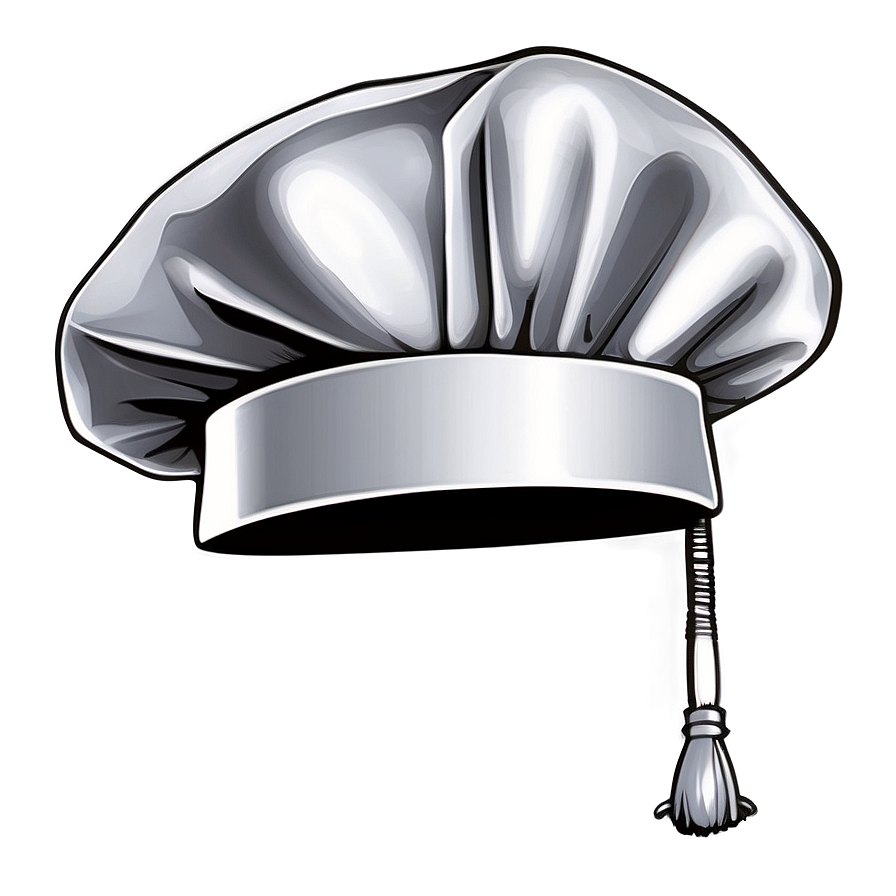 Elegant Chef Hat Silhouette Png 05252024