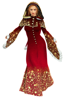 Elegant Christmas Robe Costume