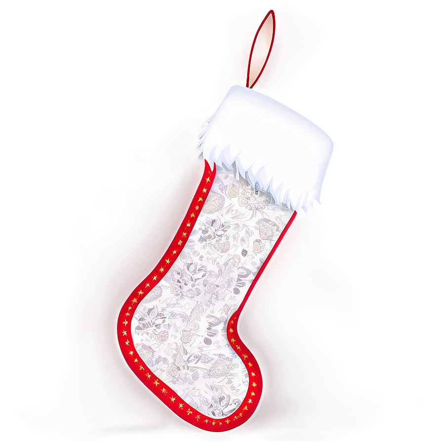 Elegant Christmas Stocking Png 48