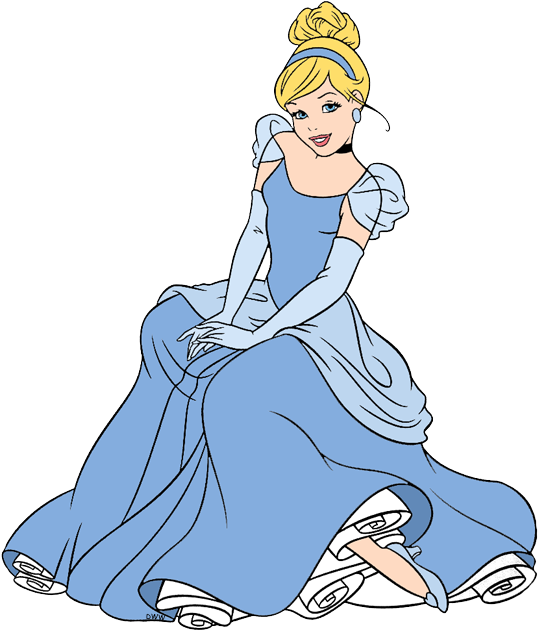 Elegant Cinderella Blue Dress