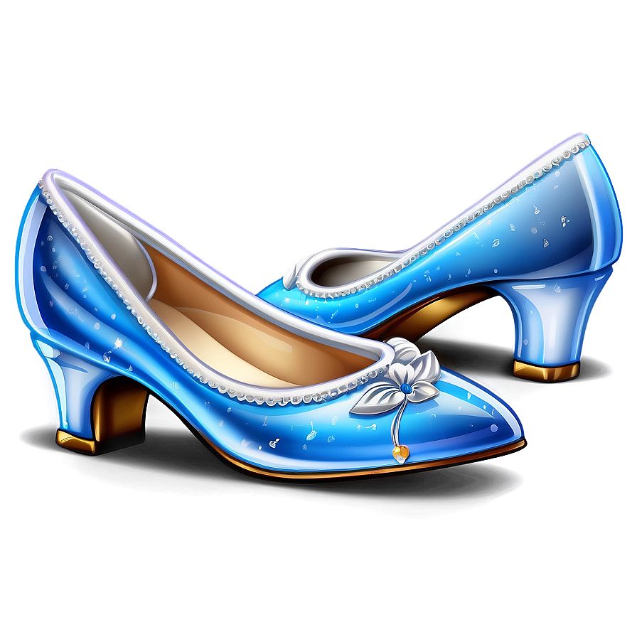 Elegant Cinderella Slipper Png 06292024