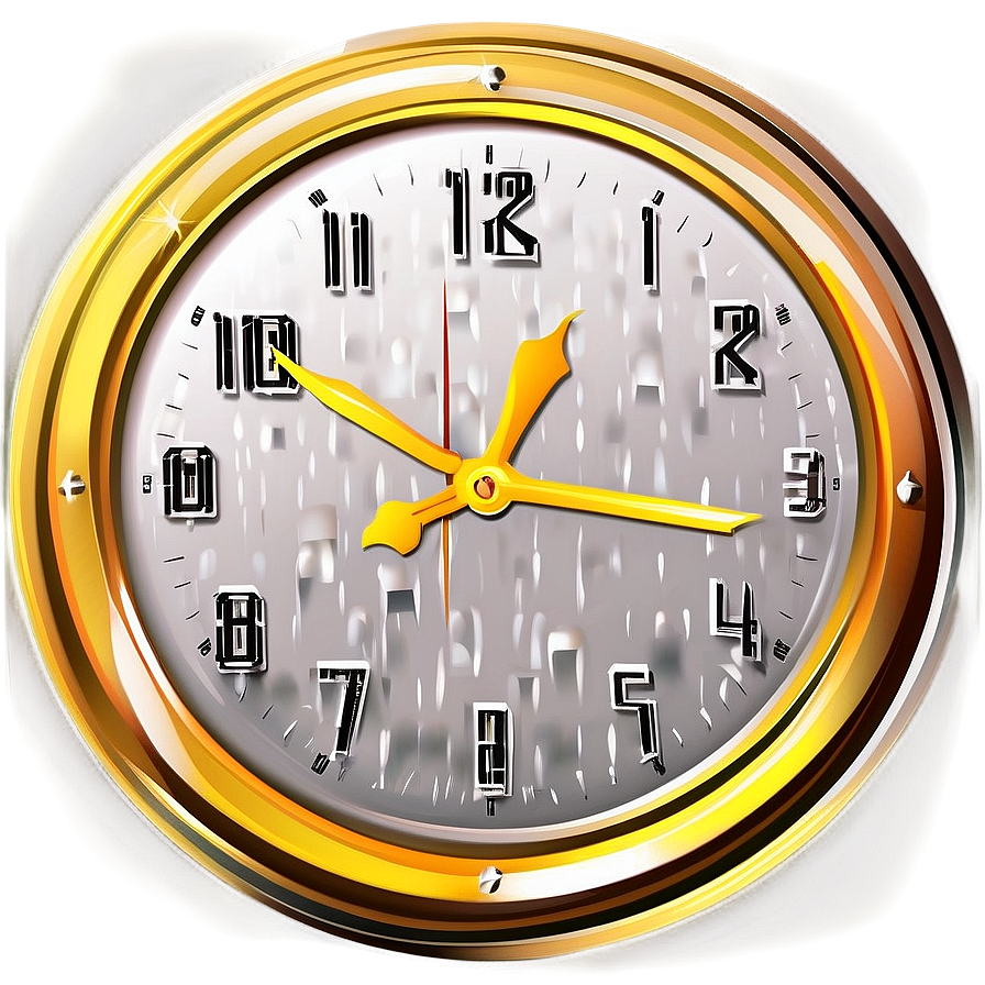 Elegant Clock Clipart Png 48