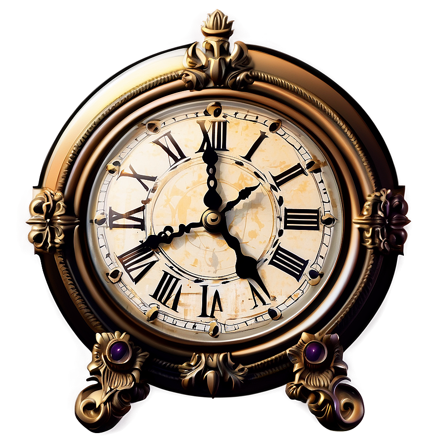 Elegant Clock Clipart Png Gqy