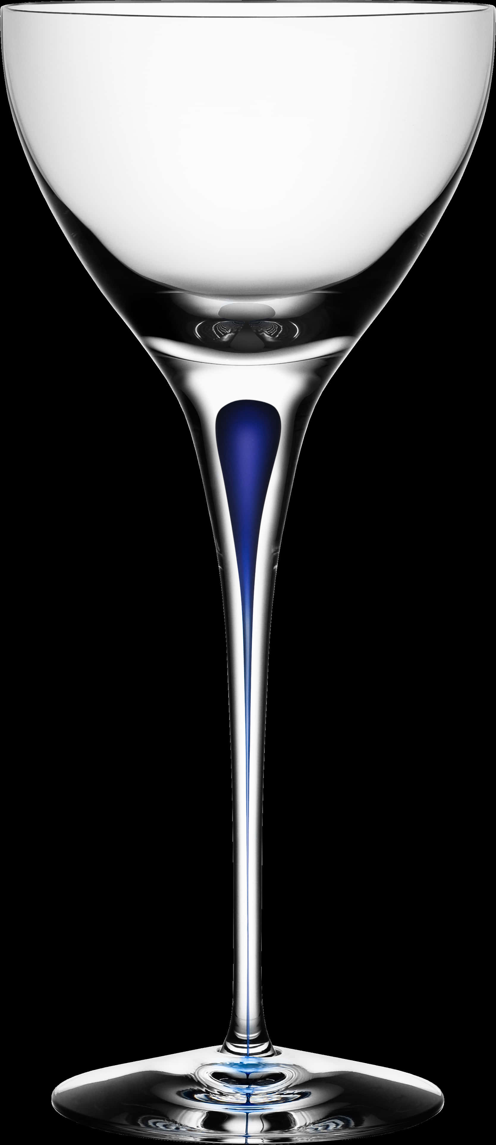 Elegant Cocktail Glass Black Background