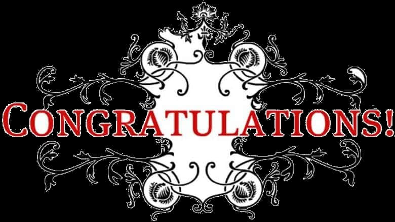 Elegant Congratulations Graphic