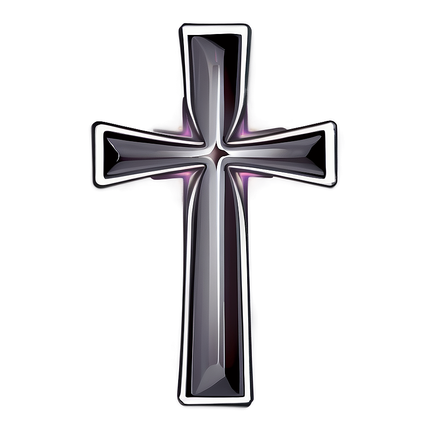 Elegant Cross Outline Png Ynw