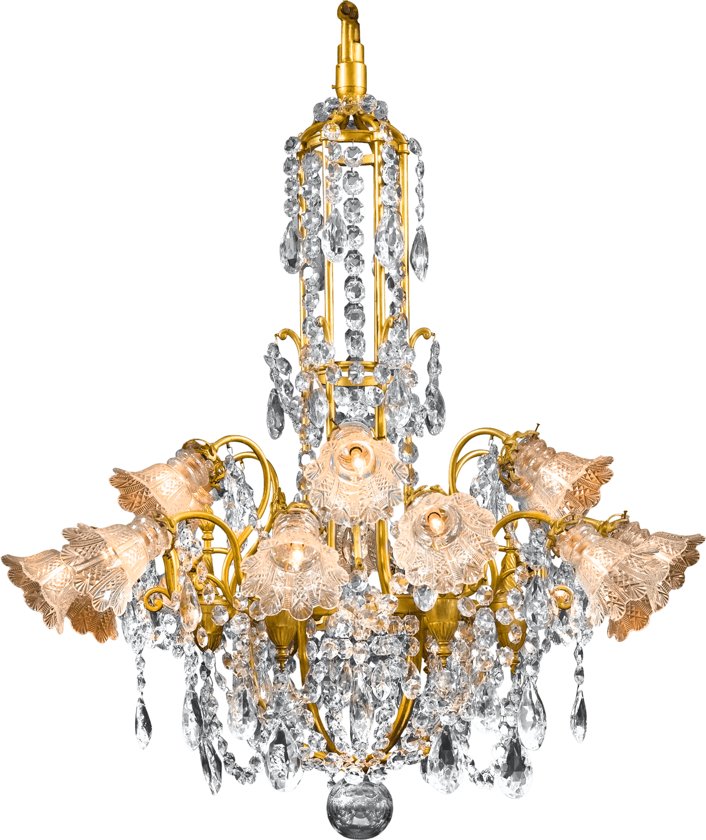 Elegant Crystal Chandelier Lighting
