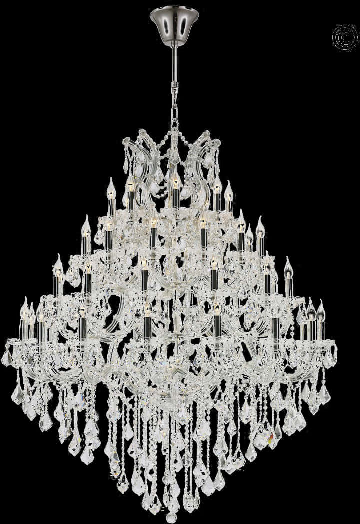 Elegant Crystal Chandelier Lighting