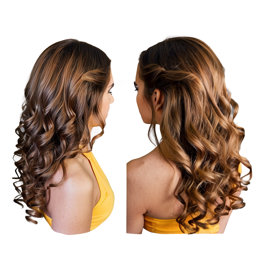 Elegant Curly Hair Upstyle Png Oxd48