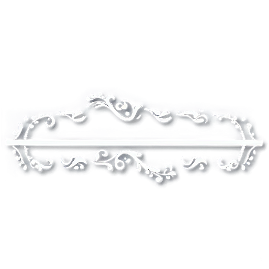 Elegant Decorative Line Png 05252024