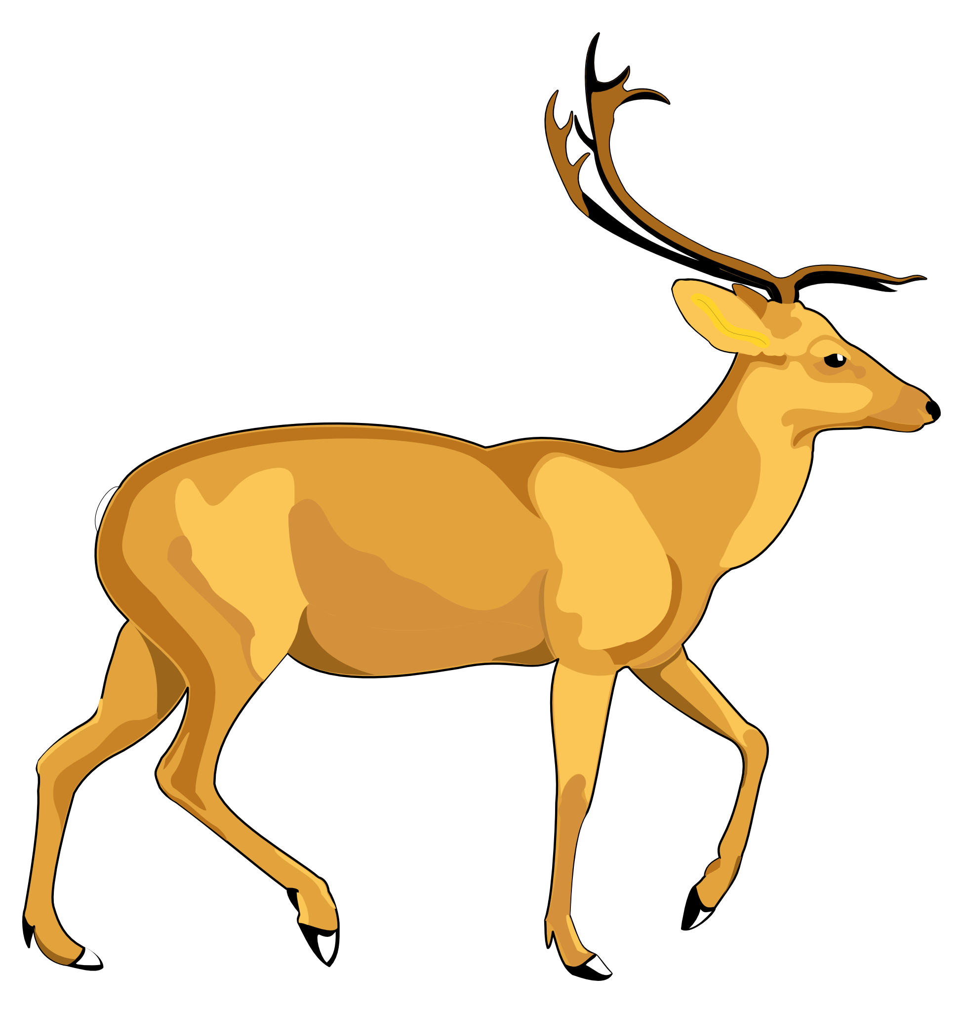 Elegant Deer Illustration