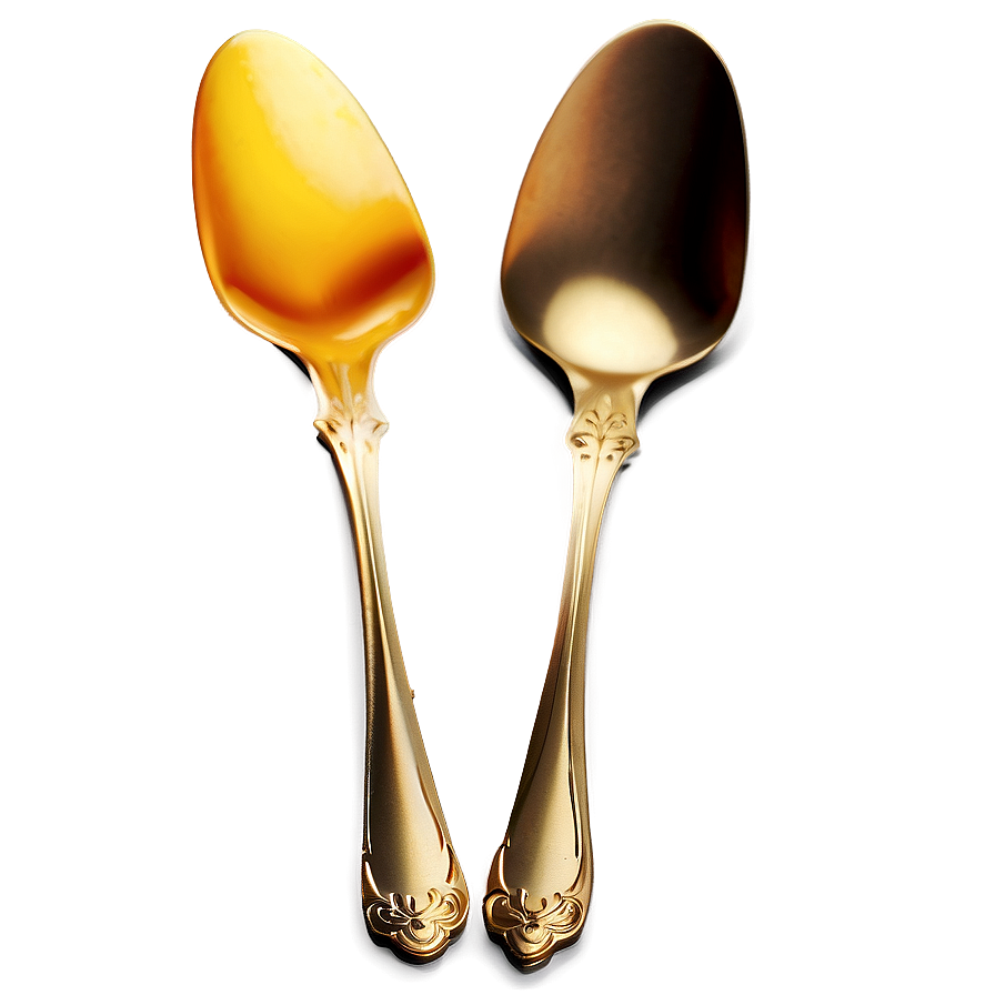 Elegant Dessert Spoon Png Yvu5