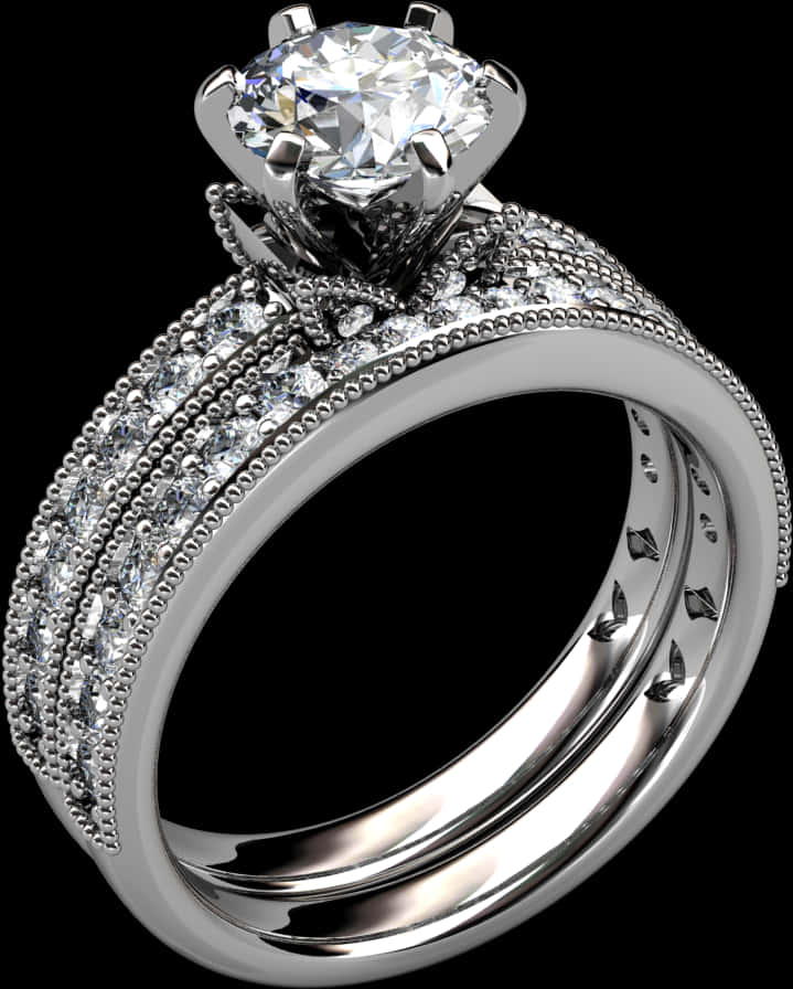 Elegant Diamond Engagement Ring