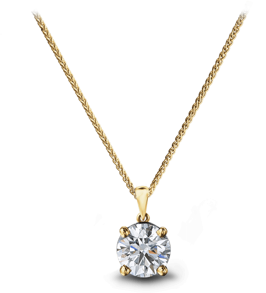 Elegant Diamond Pendant Necklace