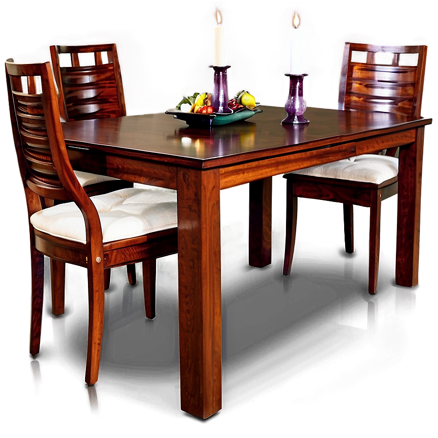 Elegant Dining Table Setup Png 06262024