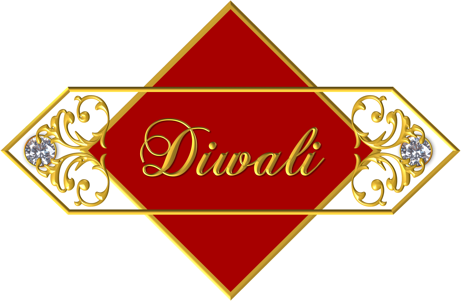 Elegant Diwali Greeting Design