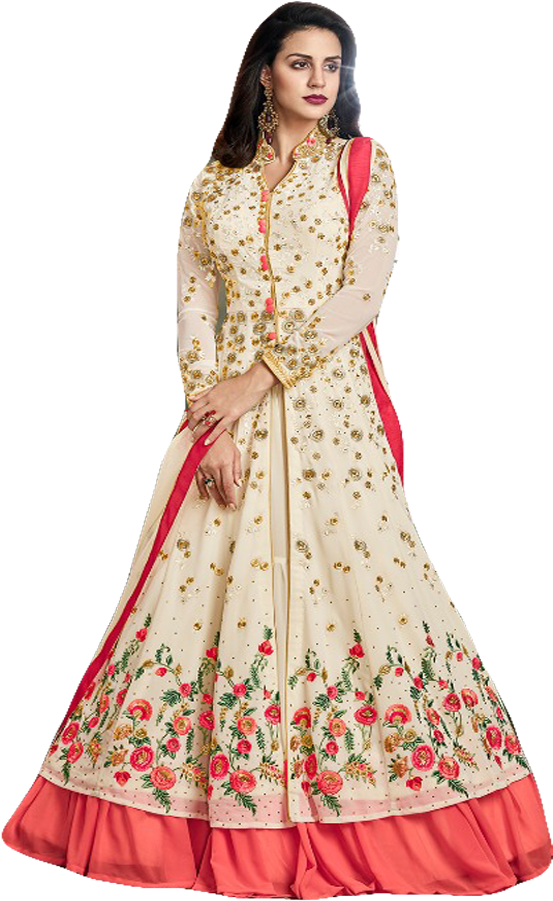 Elegant Embroidered Lehenga Choli