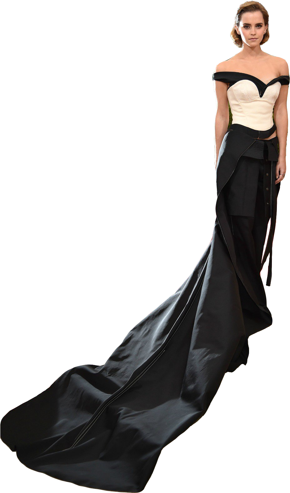 Elegant Evening Gown Portrait