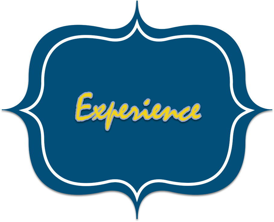 Elegant Experience Plaque