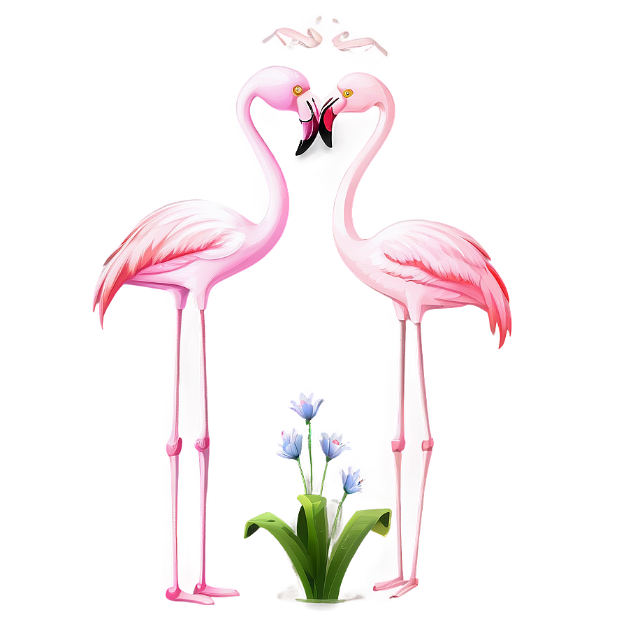 Elegant Flamingo Pose Png 05062024