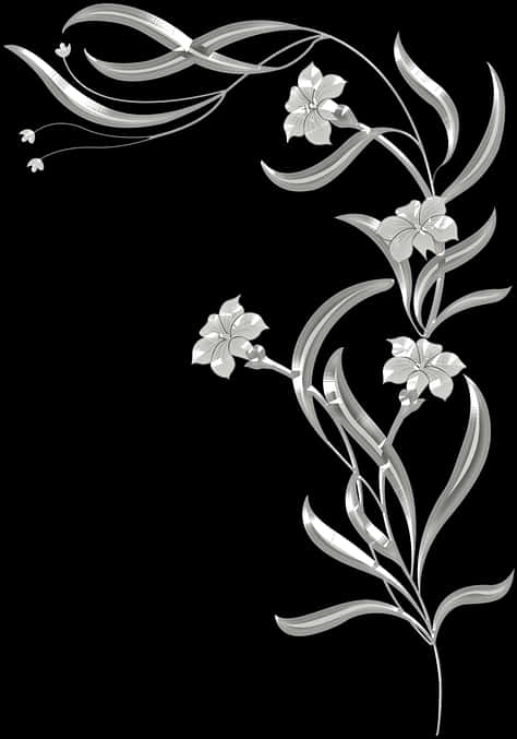 Elegant_ Floral_ Border_ Design