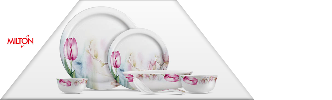 Elegant Floral Crockery Set