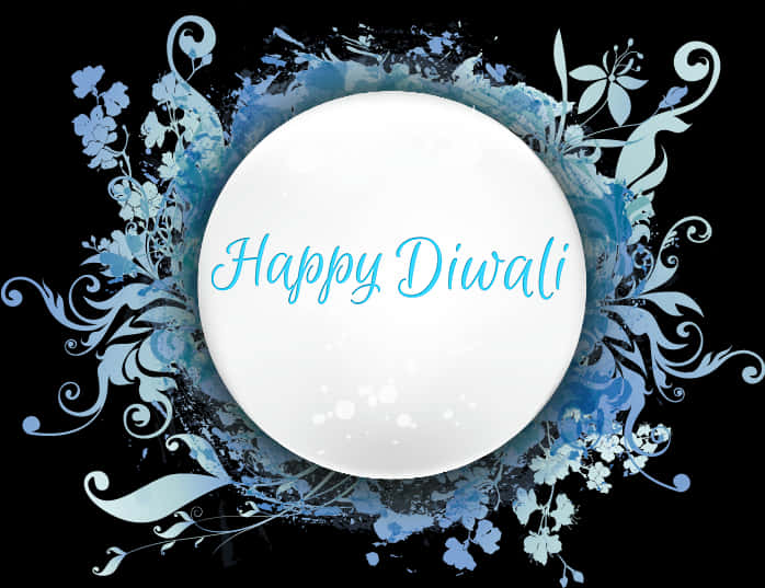 Elegant_ Floral_ Diwali_ Greeting_ Background