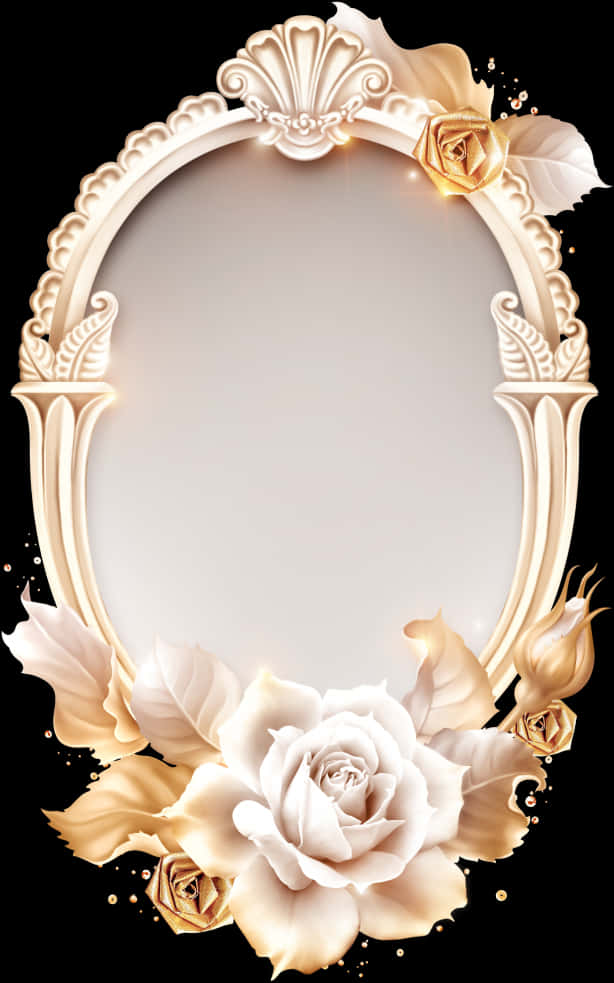 Elegant Floral Frame Design