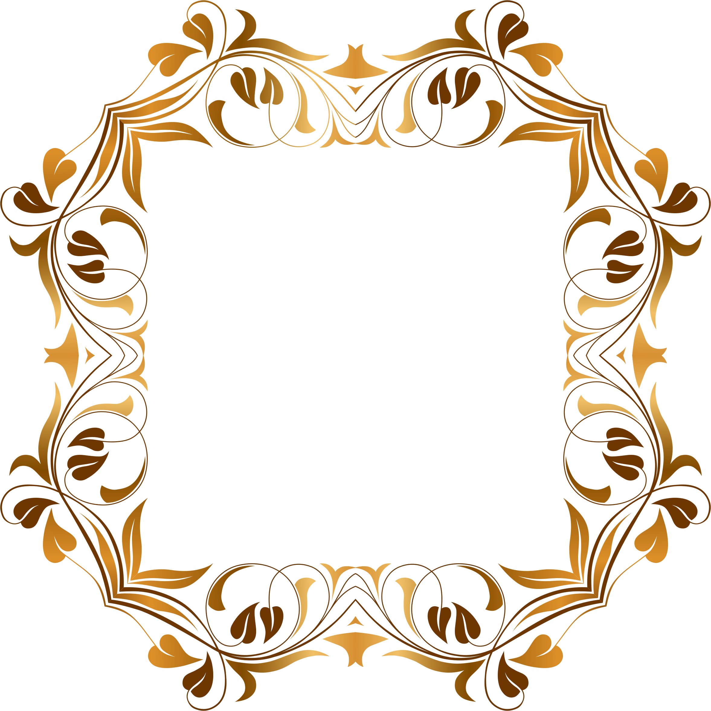 Elegant Floral Frame Design